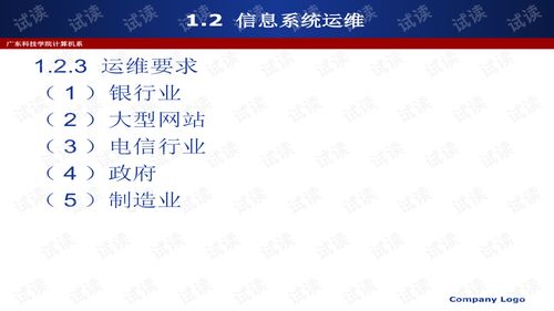 信息系統(tǒng)運(yùn)行與維護(hù) 現(xiàn)代企業(yè)數(shù)字化轉(zhuǎn)型的堅(jiān)實(shí)后盾